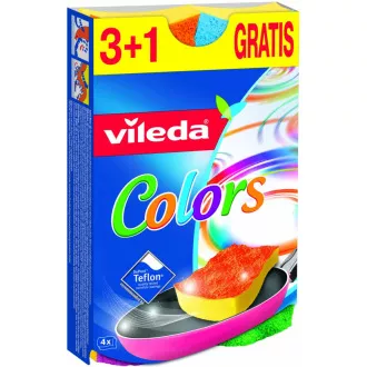 PUR AKTIV FARBEN SCHWAMM 3 1STÜCK VILEDA