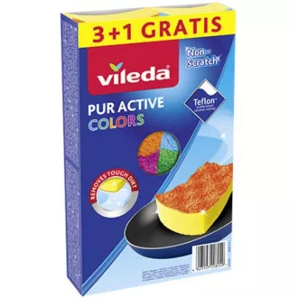 PUR AKTIV FARBEN SCHWAMM 3 1STÜCK VILEDA