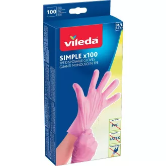EINFACHE HANDSCHUHE M/L 100 STÜCK VILEDA