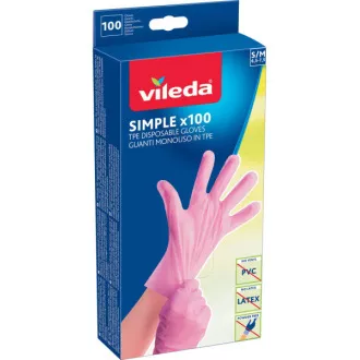 EINFACHE HANDSCHUHE M/L 100 STÜCK VILEDA