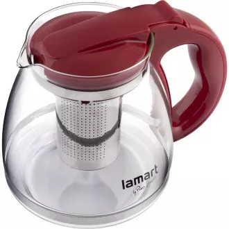 LT7074 TEEKANNE 1,5L ROT VERRE LAMART LT7074 TEEKANNE 1,5L ROT VERRE LAMART