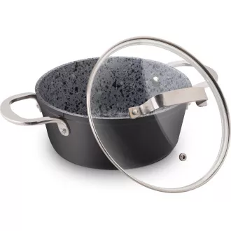 LT1253 KASSEROLLE MIT DECKEL 20CM LAMART GRANIT