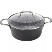 LT1254 KASSEROLLE MIT DECKEL 24CM GRANIT LAMART