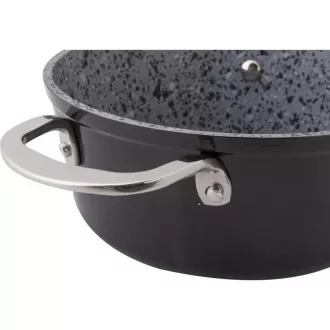 LT1254 KASSEROLLE MIT DECKEL 24CM GRANIT LAMART