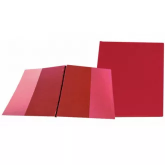 Mappe A4 Seitentaschen bordeaux
