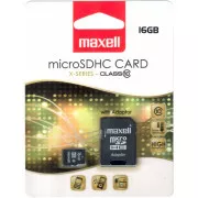 MicroSDHC 16GB CL10 + Adapter 854717 MAXELL