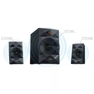 A180X PC-Repro 2.1 42W FM BT USB F&D