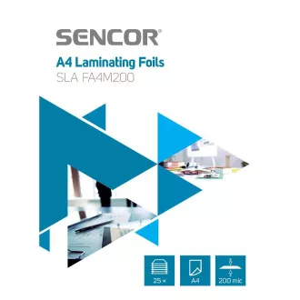 SLA FA4M200 Folie A4 200mic 25pcs SENCOR