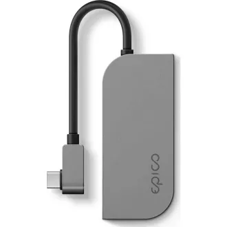 Type-C HUB PAD space grey EPICO - Unverpackt Type-C HUB PAD space grey EPICO - Unverpackt
