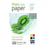 Fotopapier Doppelseitenmatte A4 20Stück COLORWAY