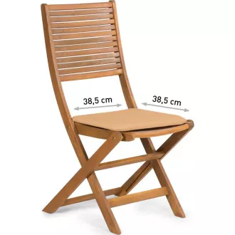 FDZN 9019 Sitzkissen Stuhl creme. FIELDMANN