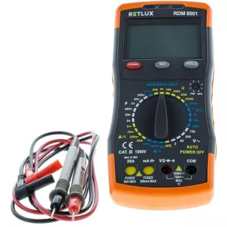 RDM 8001 Digital-Multimeter RETLUX RDM 8001 Digital-Multimeter RETLUX
