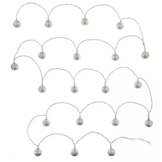 RXL 272 silberne Kugeln, 20x CW TM RETLUX RXL 272 silberne Kugeln, 20x CW TM RETLUX