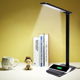 RTL 198 stm.LED Lampe schwarz Qi 5W RETLUX