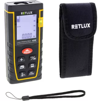 RHT 100 Laser-Entfernungsmesser 40m RETLUX RHT 100 Laser-Entfernungsmesser 40m RETLUX