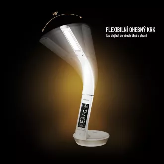 RTL 204 stm.LED Lampe.schwarz Qi 6W RETLUX