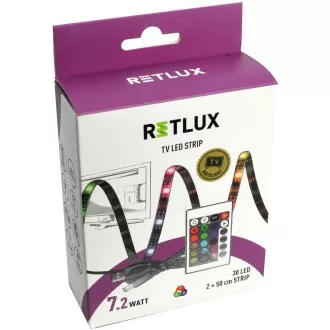 RLS 102 USB LED-Leiste 30LED RGB RETLUX