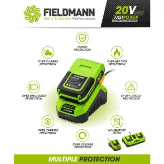 FDUZ 79100 20V Schnellladegerät FIELDMANN FDUZ 79100 20V Schnellladegerät FIELDMANN