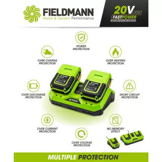 FDUZ 79110 2x20V Schnellkupplung. FIELDMANN FDUZ 79110 2x20V Schnellkupplung. FIELDMANN