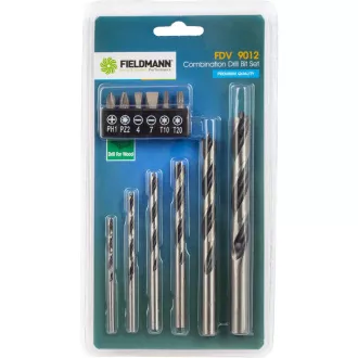 FDV 9012 Satz 12Stück Bits Bohrer FIELDMANN FDV 9012 Satz 12Stück Bits Bohrer FIELDMANN