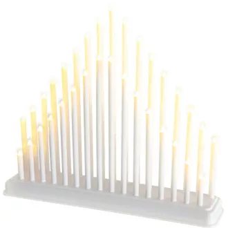 RXL 403 Kerzenhalter weiß 33 LED WW RETLUX RXL 403 Kerzenhalter weiß 33 LED WW RETLUX