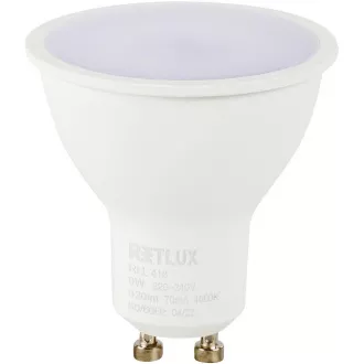 RLL 418 GU10 Glühbirne 9W CW RETLUX