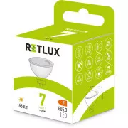 RLL 420 GU5.3 Spot 7W 12V WW RETLUX