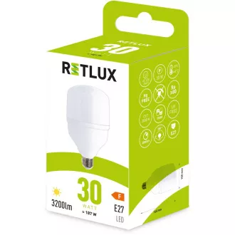 RLL 445 E27 Glühbirne 30W WW RETLUX