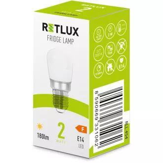 RLL 454 E14 2W T26 Kühlschrank WW RETLUX RLL 454 E14 2W T26 Kühlschrank WW RETLUX