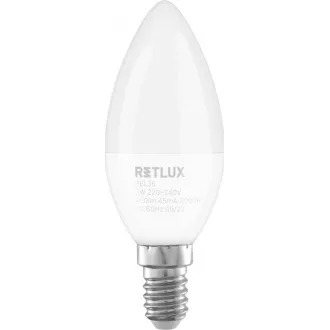 REL 35 LED C37 4x5W E14 WW RETLUX REL 35 LED C37 4x5W E14 WW RETLUX