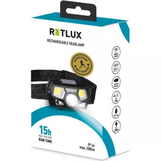 RPL 701 WIEDERAUFLADBARE STIRNLAMPE 3W RETLUX