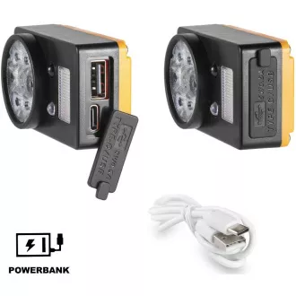 RPL 702 WIEDERAUFLADBARE STIRNLAMPE MIT PB RETLUX
