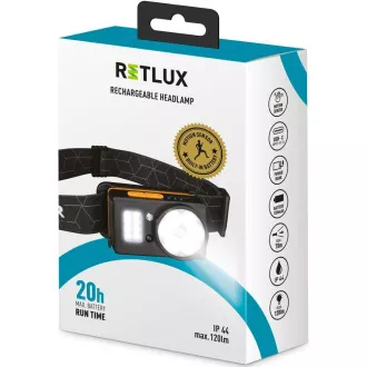 RPL 702 WIEDERAUFLADBARE STIRNLAMPE MIT PB RETLUX