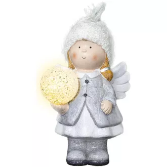 RXL 472 Engel mit Kugel 21cm LED WW RETLUX