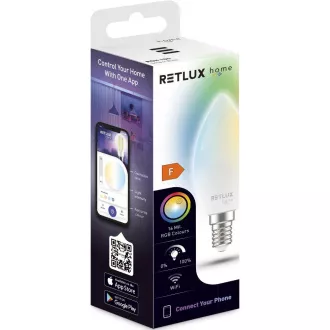 RSH 100 C37 E14 Glühbirne. 4,5W RGB CCT RETLUX