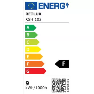 RSH 102 A 60 E27 Glühlampe. 9W RGB CCT RETLUX