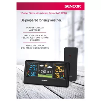 SWS 4100 B SENCOR WETTERSTATION