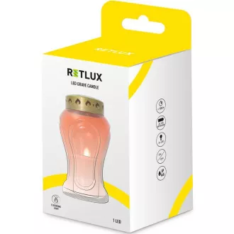 RLC 39 LED Friedhofskerze 168MM RETLUX