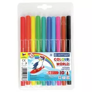 Marker Centropen 7550/10 10 Farben zylindrische Spitze 1mm