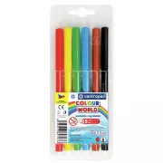 Marker Centropen 7550/6 6 Farben zylindrische Spitze 1mm