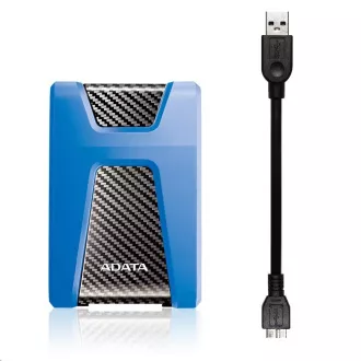 ADATA Externe HDD 2TB 2, 5" USB 3.1 DashDrive Durable HD650, blau (Gummi, stoßfest) ADATA Externe HDD 2TB 2, 5" USB 3.1 DashDrive Durable HD650, blau (Gummi, stoßfest)