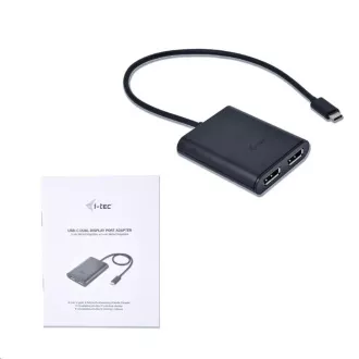 i-tec USB-C auf Dual Display Port Adapter i-tec USB-C auf Dual Display Port Adapter