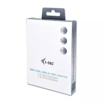 i-tec USB-C auf Dual Display Port Adapter i-tec USB-C auf Dual Display Port Adapter