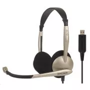 KOSS CS100 USB-Kopfhörer, Kopfhörer mit Mikrofon, ohne Code