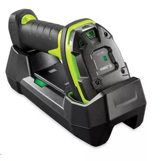 Zebra Industrieleser DS3678-ER 2D beständig GRÜN, Vibrationsstandard Standfuß USB (verdrilltes Kabel) KIT