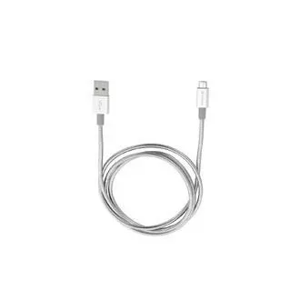 VERBATIM Kabel Mirco B USB Kabel Sync & Charge 100cm Silber 48862 O2 Aufkleber