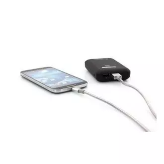 VERBATIM Kabel Mirco B USB Kabel Sync & Charge 100cm Silber 48862 O2 Aufkleber