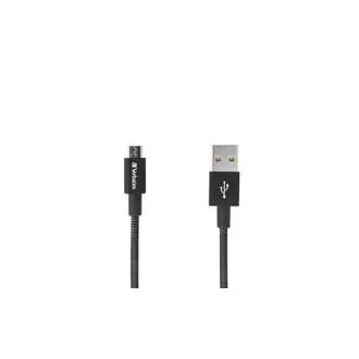 VERBATIM Kabel Mirco B USB Kabel Sync & Charge 100cm Schwarz 48863 O2 Aufkleber VERBATIM Kabel Mirco B USB Kabel Sync & Charge 100cm Schwarz 48863 O2 Aufkleber