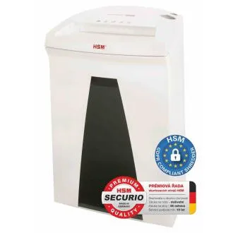 HSM Aktenvernichter Securio B24 (Schnitt: Kombiniert 4,5x30mm | Eingabe: 240mm | DIN: P-4 (3) | Papier, Heftklammern, Plastikkarten, CD) HSM Aktenvernichter Securio B24 (Schnitt: Kombiniert 4,5x30mm | Eingabe: 240mm | DIN: P-4 (3) | Papier, Heftklammern, Plastikkarten, CD)