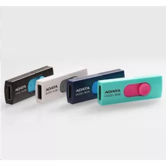ADATA Flash Disk 64GB UV220, USB 2.0 Dash Drive, weiß / grau ADATA Flash Disk 64GB UV220, USB 2.0 Dash Drive, weiß / grau